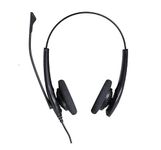 Jabra Biz 1100 Duo USB NC Global Wired On Ear Headphone with Mic (Black)