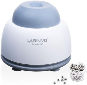 LABINVO Mini Vortex Paint Mixer, Lab Vortex Shakers with Touch Function, Lab Vortexer for Gel Polish, Eyelash Adhesives and Test Tubes Vortex Mixing, IN-MXMN001