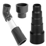 Canlaten·U Wet Vac Attachment - AC HVAC Drain Line Vacuum 3/4", 1" Adapter to Unclog and Evacuate A/C HVAC Drain Lines, Universal Ac Drain Line Cleaner Tool Vacuum Hose To PVC Pipe Adapter
