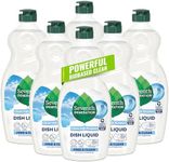 Seventh Generation Dish Liquid Soap Free & Clear liquid soap Pack of 6 Dishwashing Soap Dish Soap for sensitive skin 19 oz
