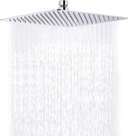 Rain Shower Head, 12 Inch High Flow