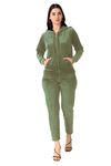 NIVIK TRACK SUIT. Woolen hooded sweatshirt and payjama. Winter wear track suit for women. Woolen track suit for women. (LARGE, LIGHT GREEN)