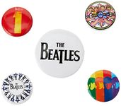 Pyramid International The Beatles Black Badge, 10 x 12.5 x 1.3 cm, Multi-Colour