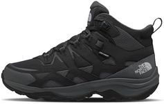 THE NORTH FACE Men's Hedgehog Fastpack 3 Mid Top Waterproof Hiking Shoes, Tnf Black/Asphalt Grey, 10