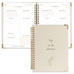 Beautfiul To Do List Notebook - Aesthetic Daily Planner to Easily Organize Your Tasks And Boost Productivity - Stylish Undated Planner And School or Office Supplies For Women