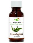 Nilgiri Hills 100% Pure Organic Eucalyptus Oil, 100ml