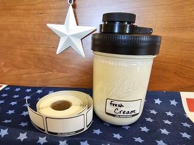 Brewing America AMERICAN BUNDLE Pint Mason Jar with Black Drink Lid and 100% Dissolvable Labels Black, ALL MADE IN USA