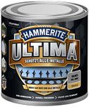 Hammerite Metal protective paint Ultima shiny silver RAL 9006 750 ml