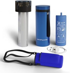 4ALLFAMILY Voyager AUTO Shut Off USB TSA Medication Cooler Travel Case Keeps Fridge Temp 36F-46F + Biogel Ice Pack |