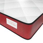 TWINKLE SLEEP Kids' Memory Foam Mattress - 2ft6 Single | Red | Gentle 20cm Thick Support for Deep Sleep | Orthopaedic Design for Body Alignment & Comfort | Breathable, Hypoallergenic & UK Made