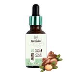 Nat Habit Cold Pressed 100% Pure Oil for Skin & Hair | Fresh from our Ayurvedic Kitchen, Zero Preservatives | Body Massage Oil, Hair Oil (Argan Oil, 30ml)