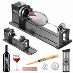Creality Laser Rotary Roller Pro, Laser Rotary Roller 3 in 1 Multi-Function Engraving Accessories for Laser Engraver, Jaw Chuck Rotary for Engraving Cylindrical Objects, Wine glass, Baseball Bat, Ring