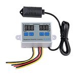 SS ROBOTICS W1099 Dual Digital Temperature Humidity Controller Home Fridge Thermostat Humidistat 10A Direct Output Thermometer Hygrometer Control Multipurpose Controller