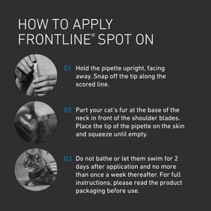 Frontline Large Dog Flea & Tick Treatment – 3-Pack