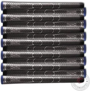 Set of 9 BRAND NEW Winn DriTac Midsize AVS Gray Golf Grip - Dri-Tac!