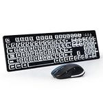 Wireless Keyboard and Mouse - Large