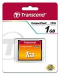 Transcend Compact Flash 1GB Standard 133x Memory Card (TS1GCF133)