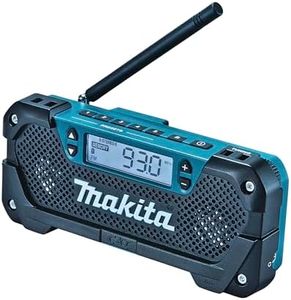 Makita MR052 12V Max Compact Portable Rechargeable Radio