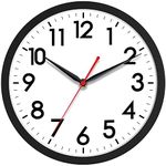 AKCISOT Wall Clock 10 Inch Silent N