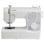 BROTHER XM3700 Machine, 37 Built-in Stitches, 5 Included Sewing Feet, Metal Plastic, White