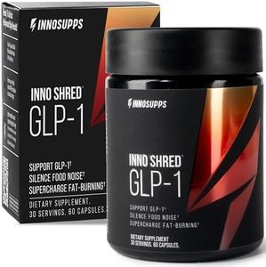 InnoSupps Inno Shred™ GLP-1 | Thermogenic Support + Appetite Support + Energy* | Berberine + Chromium | 60 Capsules. 30 Servings.