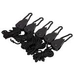 Ameristep Quick-Cinch Ratchet Tie Downs, 5-Pack, Black, one Size (AMEAC0207)