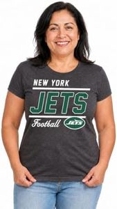 Jets Women's NFL Gameday T-Shirt - Black, Medium