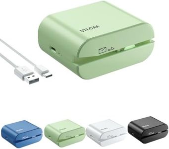 Rechargeable Electric Letter Opener - Letter Openers Envelope Slitter, Electric Envelope Opener, Mail Opener, Universal Envelope Efficient Letter Opener Tool for Office, Home (Saga Green)