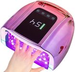 96W UV LED Nail Lamp, Rechargeable 