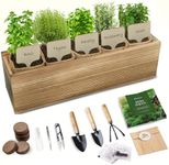 5 Herb Garden Planter Indoor with W