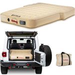 Pittman Outdoors PPI-TAN_XUV Original AirBedz Air Bed Mattress for SUV and Crossovers with Rear Seats Down | 66 inches Long x 52 inches Wide x 10 inches Thick