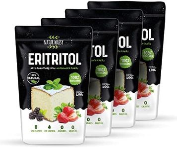 Eritritol | Edulcorante Natural, Sustituto Del Azúcar Con Cero Calorías, 100% Vegano, Apto Diabéticos, Dieta Paleo Y Keto (800Gr.)