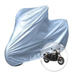 Neodrift 'SilverMax' Bike Cover for Harley Davidson Street Rod (All-Weather Motorcycle Protection, Water & UV Resistant, Dustproof, Windproof).