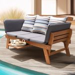 Idzo Amelie Outdoor Daybed Sofa: 75