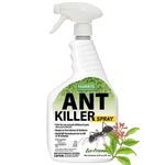 HARRIS New Ant Spray, Plant Oil Based Quick Ant Killer Formula for Indoor and Outdoor Use 20oz