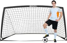 BOHEN 9x5 ft Portable Kids Soccer G