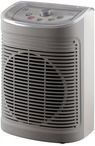 Rowenta SO6520F2 Radiateur et Ventilateur Soufflant Instant Comfort Aqua Chauffage d’Appoint Salle de Bain Ventilation Chaud Froid Arrêt Automatique 2 Vitesses 2400W Silencieux Gris
