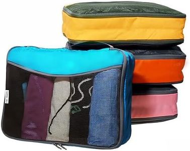 OW-Travel Easy to Organise Packing Cubes for Suitcases. Clothes Storage with Travel Cubes a Travel Organiser for Bag Backpack Luggage. Accessories Holiday Essentials. Gifts for Women and Men