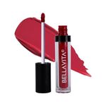 BELLAVITA Kiss-Proof Liquid Lipstick | 4.5 ml | 18-hr Stay | Liquid Lipsticks for Women| Waterproof | Long Lasting | Ultra Matte Finish | Intense Moisturisation | Wine Stain