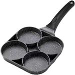 Multi Egg Frying Pan,4 Hole Burger 