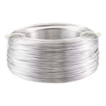 Cheriswelry 910 Feet 22 Gauge Silver Aluminum Wire Bendable Metal Craft Wire Flexible Soft Jewelry Beading Wire 0.6mm for Sculpting Armature Artistic Floral Garden Wrapping DIY Craft