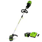 Greenworks PRO 16-Inch 80V Cordless String Trimmer, 2.0 AH Battery Included ST80L210