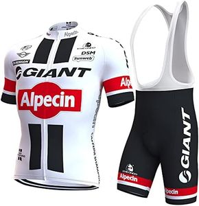 assocauicy Maillot Cyclisme Homme Tenue,Respirant Maillot Velo Route Homme avec 3D Gel Tenue VTT Homme SéChage Rapid Shirt Cuissarde Cycliste