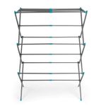 Beldray LA077615EU7 Expandable Clothes Airer – Adjustable Indoor Collapsible Drying Rack, Holds Up To 7kg Of Wet Washing Over 3 Tiers, 7M Line Space, Foldable For Compact Storage, Expands 40-65cm Wide