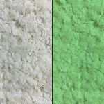 The Original Color Chips 1/4" Decorative Floor Coating Flakes for Epoxy Flooring - Enhances Interior/Exterior Surfaces - for Garages, Basements, Showrooms - Solid Colors (1 Pound, Glow in The Dark)