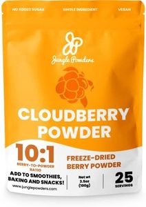 Jungle Powders Wild Cloudberry Powder for Smoothies Baking Jam 3.5 Ounce Bag Pure Nordic Freeze Dried Cloudberry Extract No Sugar Added, No Additives or Fillers Knotberry Powder for Flavoring