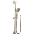 Moen 3668EPBN Handheld Showerhead with 69-Inch-Long Hose Featuring 24-Inch Slide Bar, Brushed Nickel