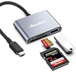 Hicober USB C to SD , Micro SD Memo