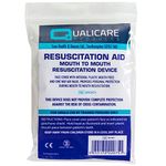 CPR Resuscitation Face Mask Shield - Mouth to Mouth First Aid Cross Contamination Protection