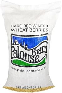 Hard Red Winter Wheat Berries | 25 LBS | Desiccant Free | Sproutable | Non-GMO Project Verified | Kosher